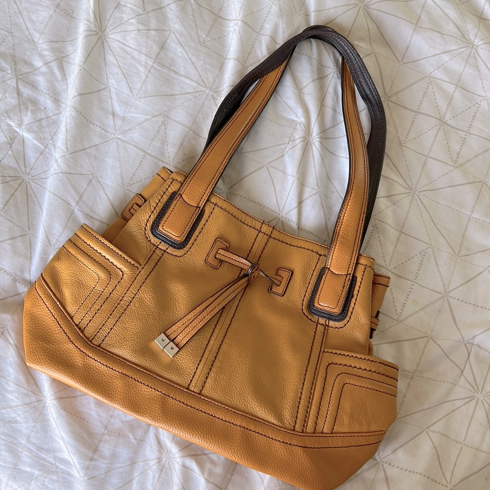 Mustard Tignanello Purse